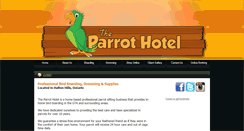 Desktop Screenshot of parrothotel.ca